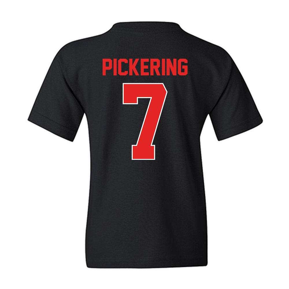 Texas Tech - NCAA Softball : Kasidi Pickering - Sports Shersey Youth T-Shirt-1