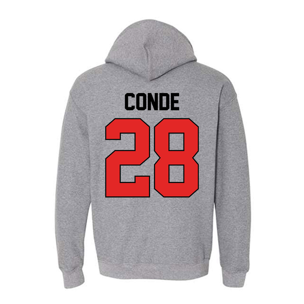 Texas Tech - NCAA Softball : Angelyna Conde - Sports Shersey Hooded Sweatshirt-1