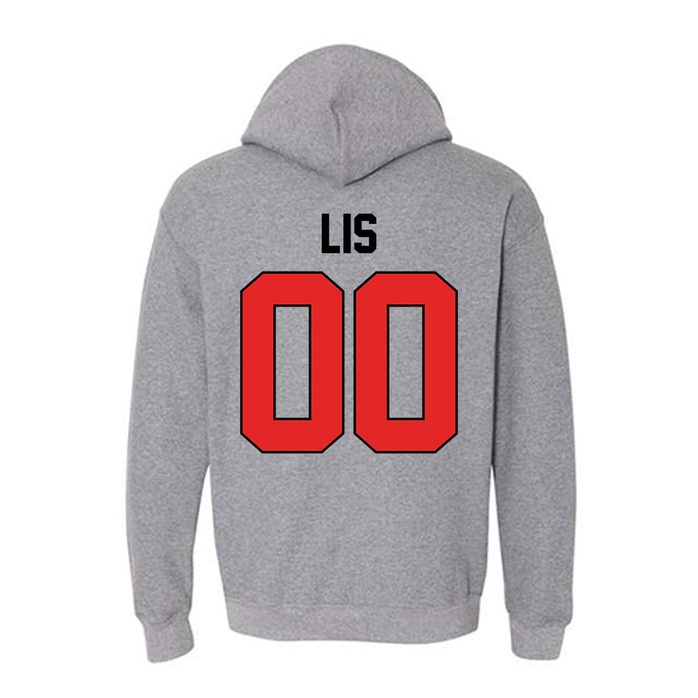 Texas Tech - NCAA Softball : Jackie Lis - Sports Shersey Hooded Sweatshirt-1