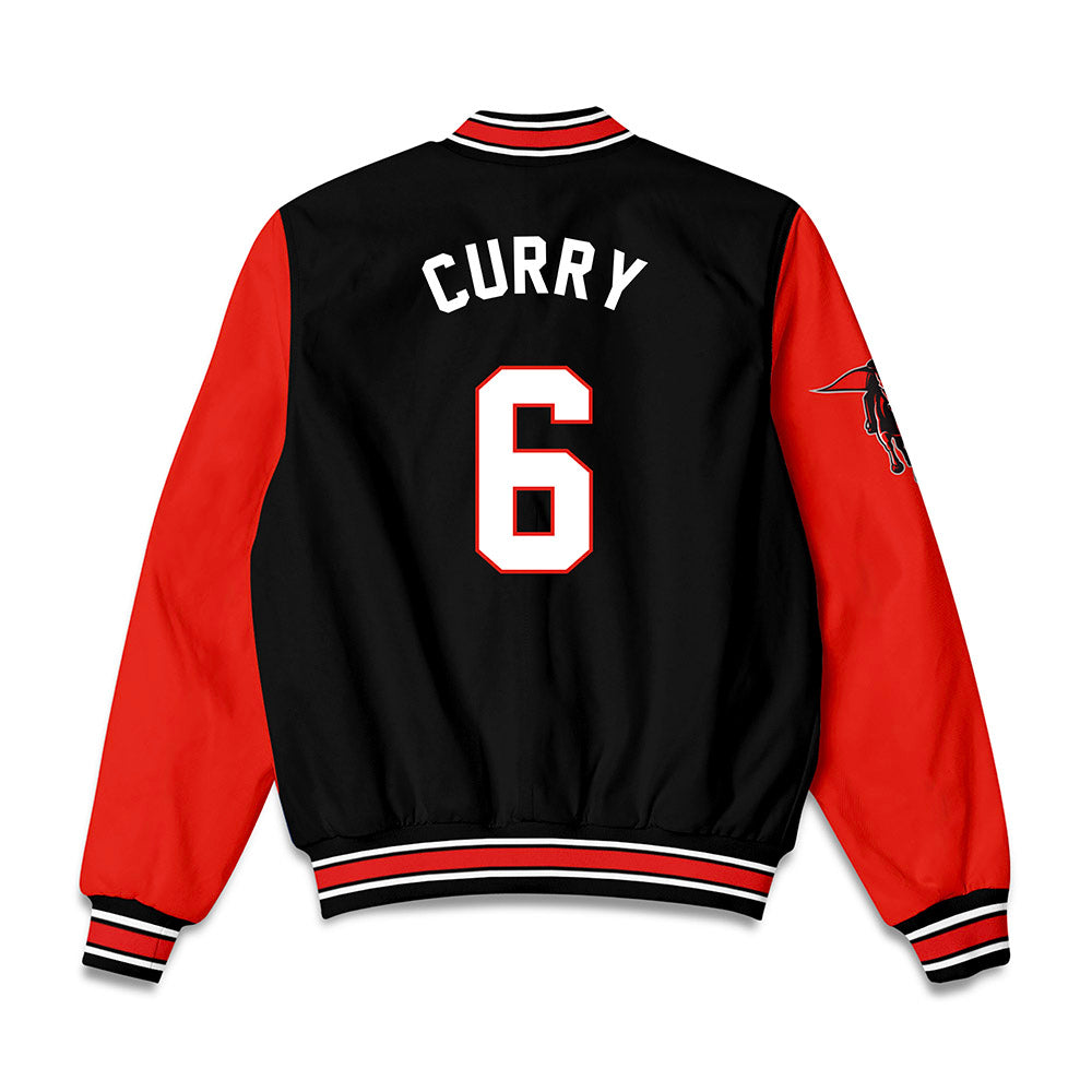 Texas Tech - NCAA Football : John Curry - Bomber Jacket-1