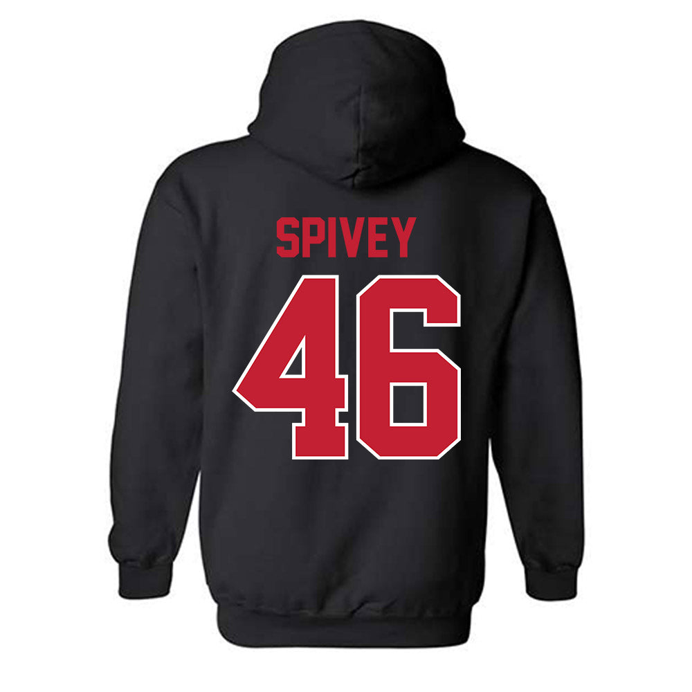 Georgia - NCAA Baseball : Logan Spivey - Classic Shersey Hooded Sweatshirt-1