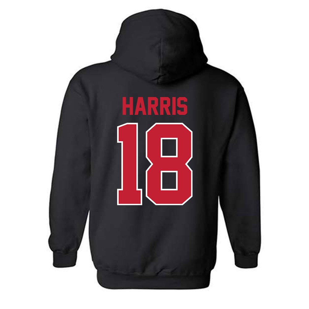 Georgia - NCAA Football : Caden Harris - Classic Shersey Hooded Sweatshirt-1