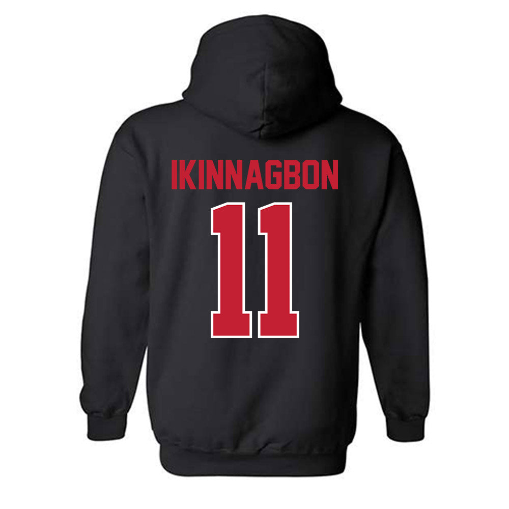 Georgia - NCAA Football : Darren Ikinnagbon - Classic Shersey Hooded Sweatshirt-1