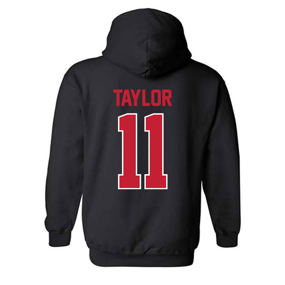 Georgia - NCAA Football : Talyn Taylor - Classic Shersey Hooded Sweatshirt-1
