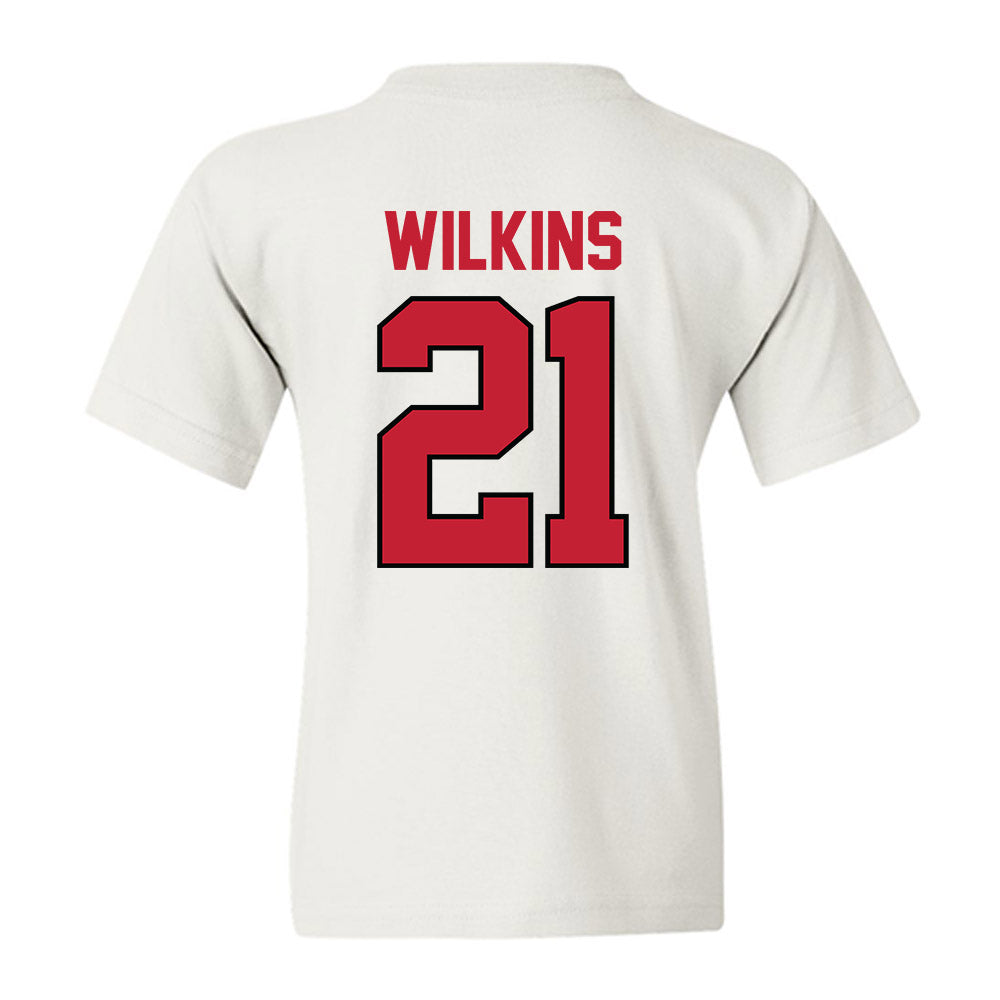 Georgia - NCAA Men's Basketball : Jake Wilkins - Classic Shersey Youth T-Shirt-1