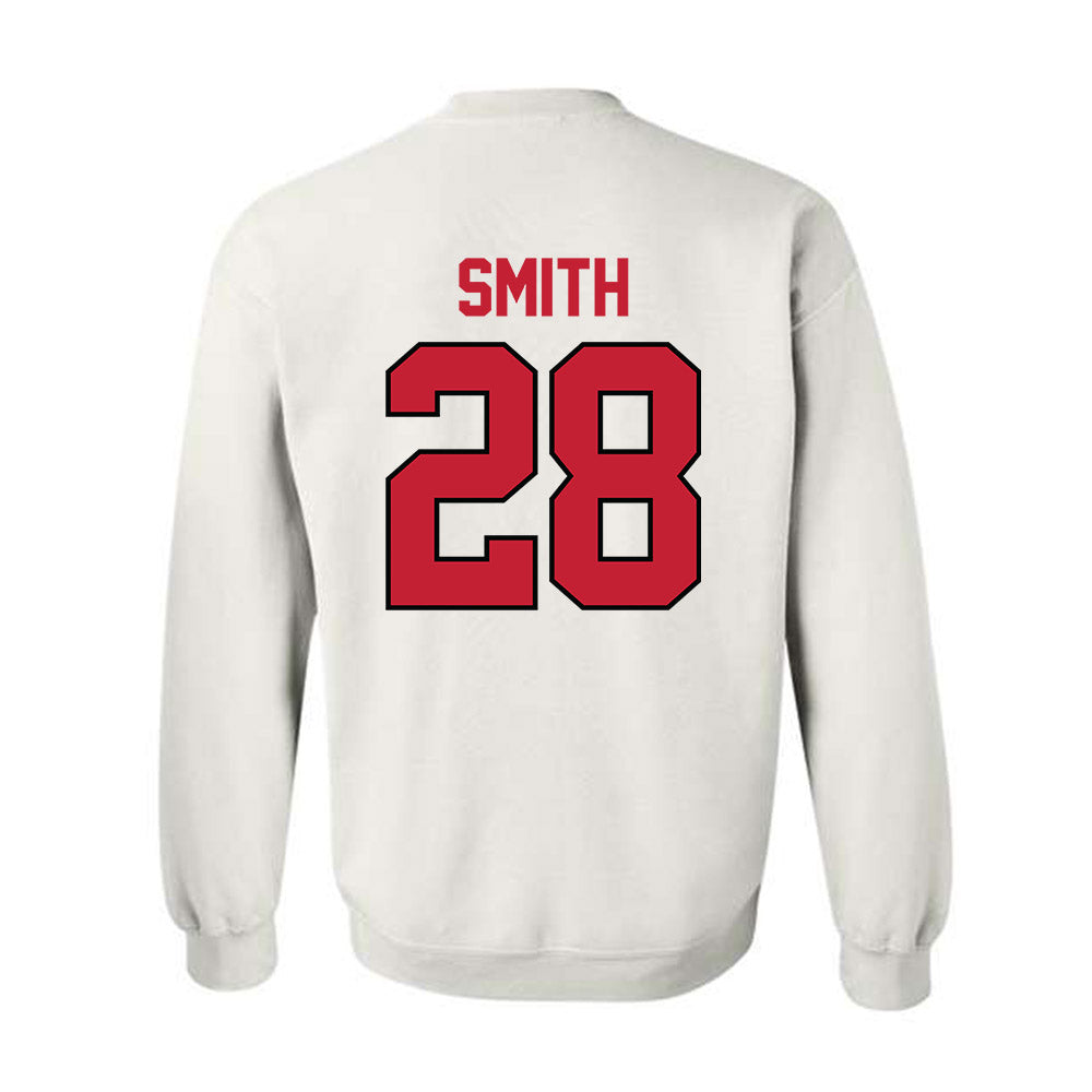 Georgia - NCAA Football : Jordan Smith - Classic Shersey Crewneck Sweatshirt-1