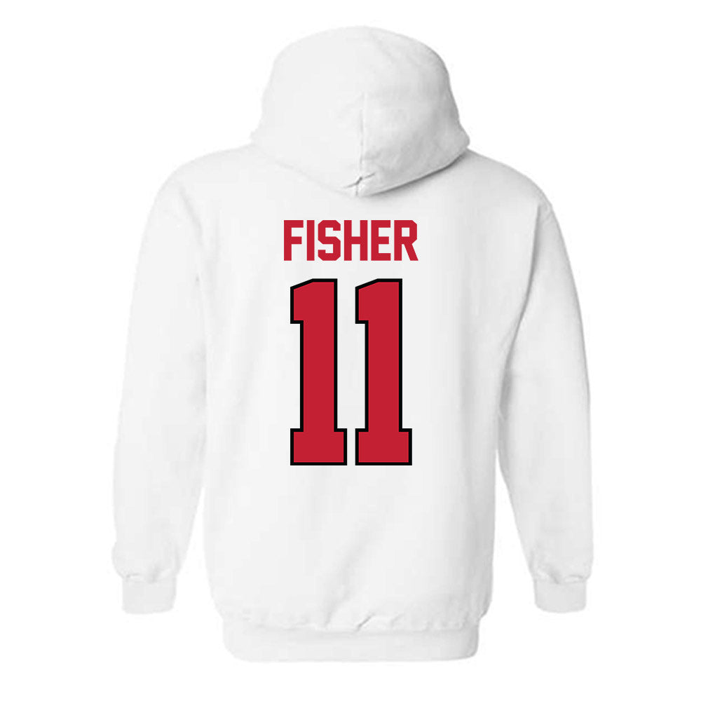 Georgia - NCAA Softball : Addisen Fisher - Classic Shersey Hooded Sweatshirt-1