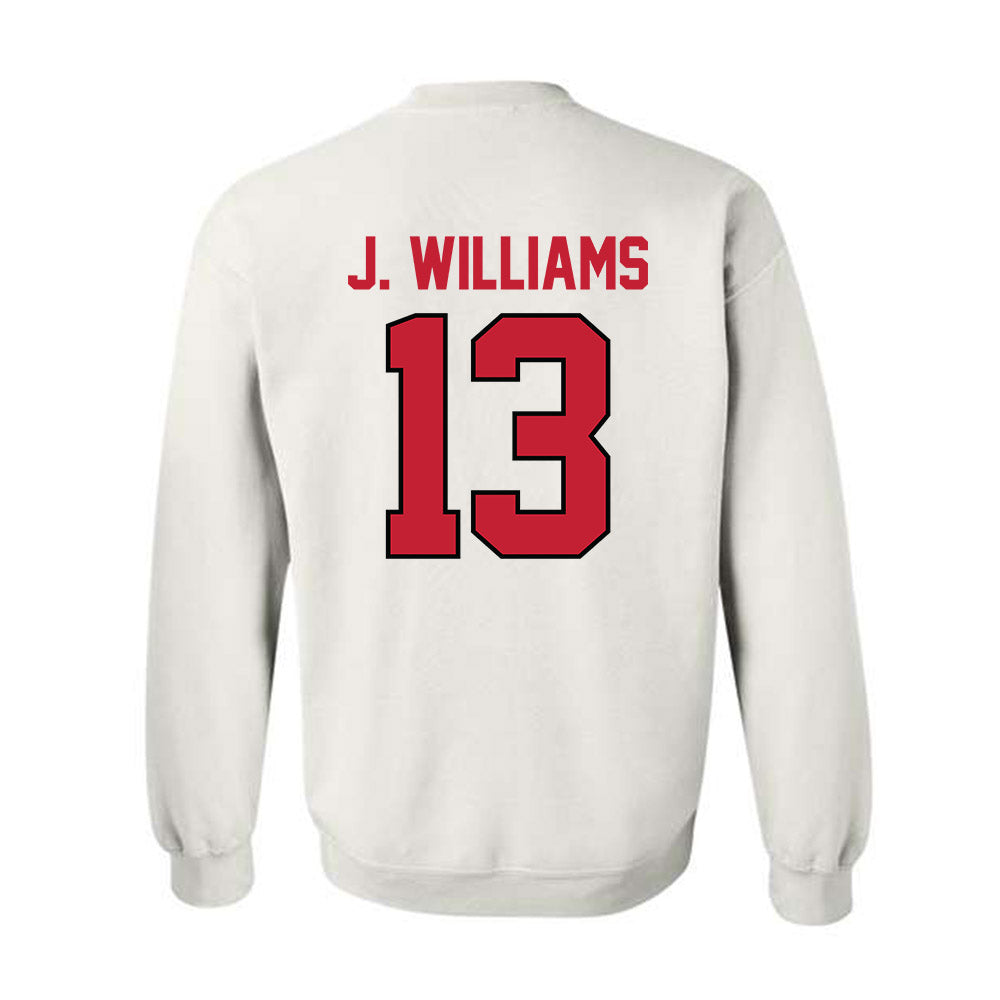 Georgia - NCAA Football : Tyler J. Williams - Classic Shersey Crewneck Sweatshirt-1