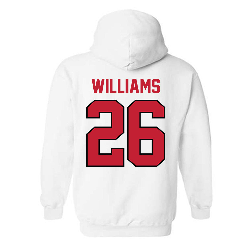 Georgia - NCAA Football : Gentry Williams - Classic Shersey Hooded Sweatshirt-1