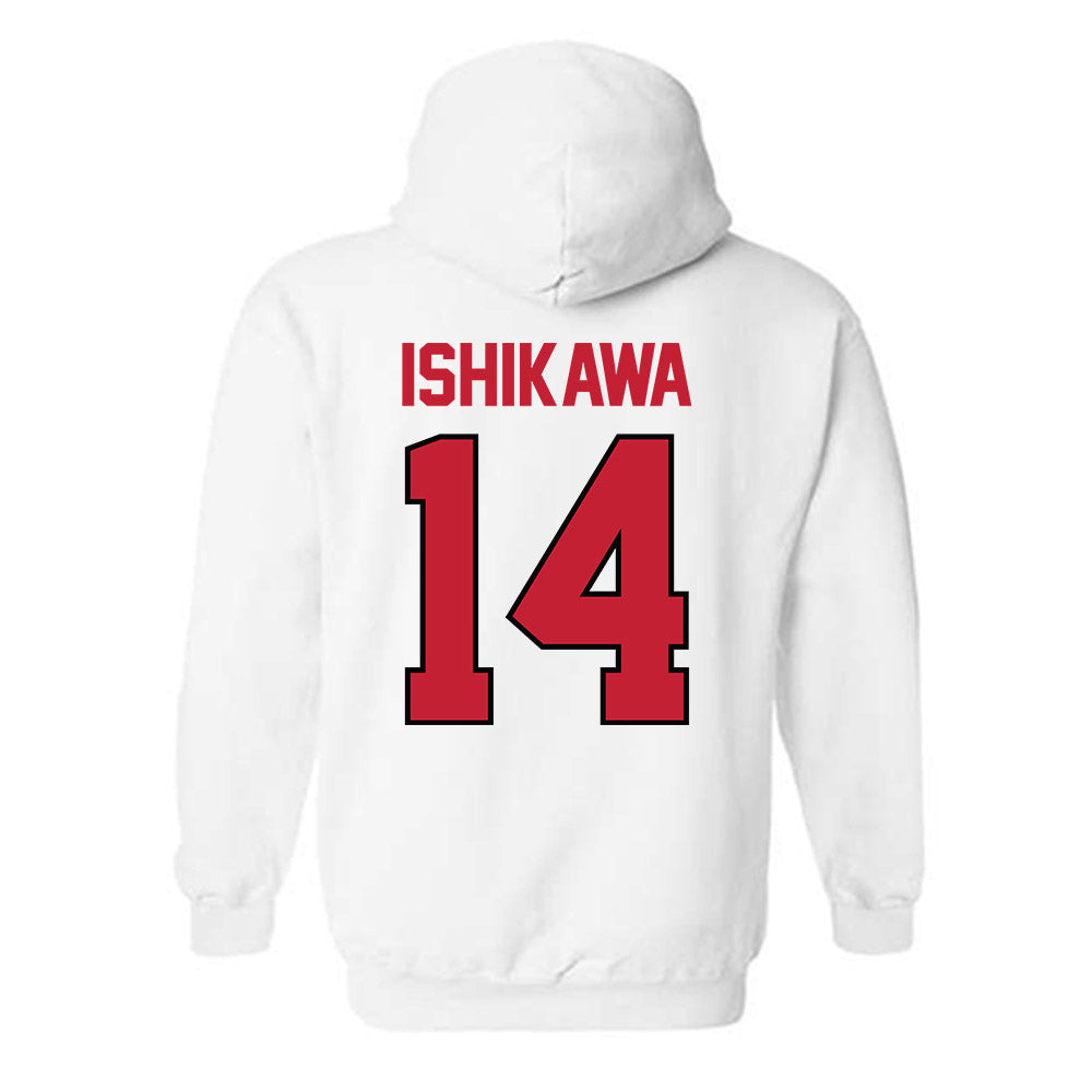 Georgia - NCAA Baseball : Kenny Ishikawa - Classic Shersey Hooded Sweatshirt-1