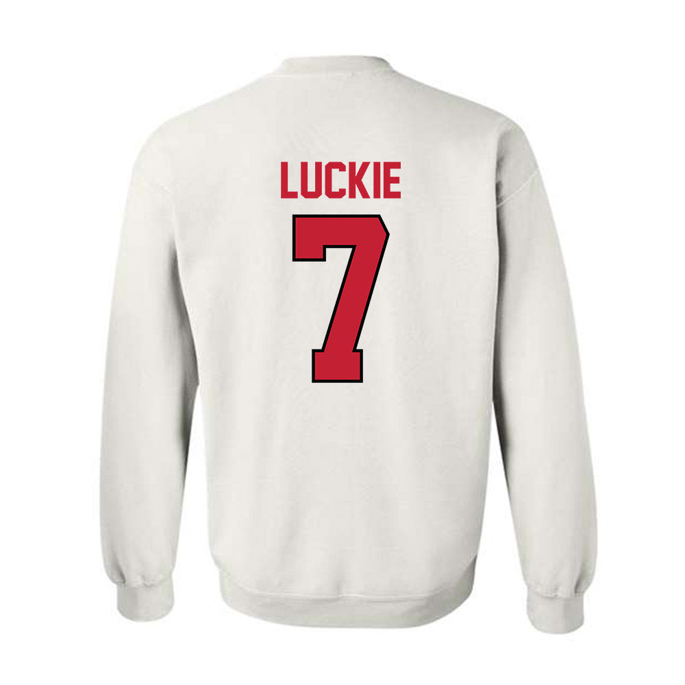 Georgia - NCAA Football : Lawson Luckie - Classic Shersey Crewneck Sweatshirt-1