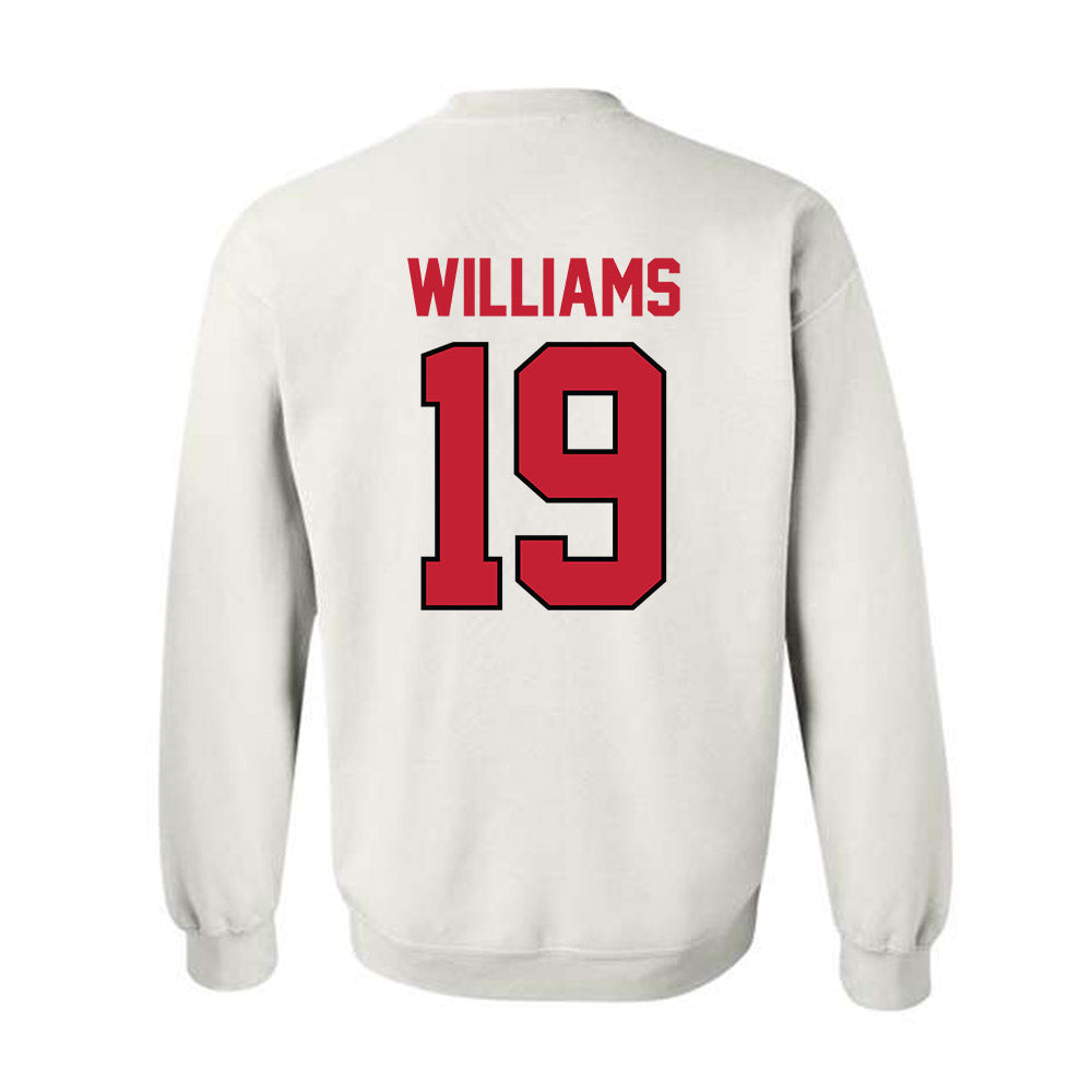 Georgia - NCAA Football : Justin Williams - Classic Shersey Crewneck Sweatshirt-1