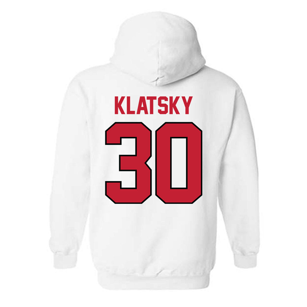 Georgia - NCAA Men's Basketball : Brandon Klatsky - Classic Shersey Hooded Sweatshirt-1