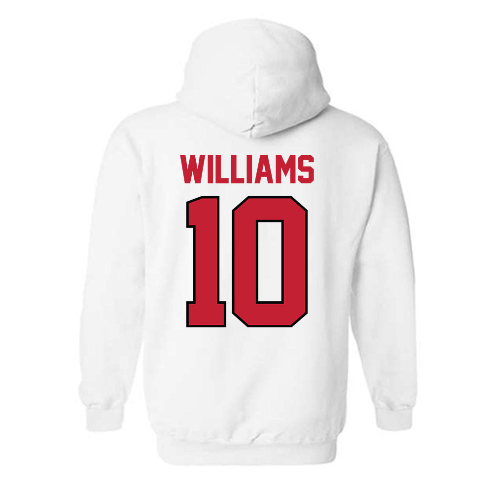 Georgia - NCAA Football : Elyiss Williams - Classic Shersey Hooded Sweatshirt-1