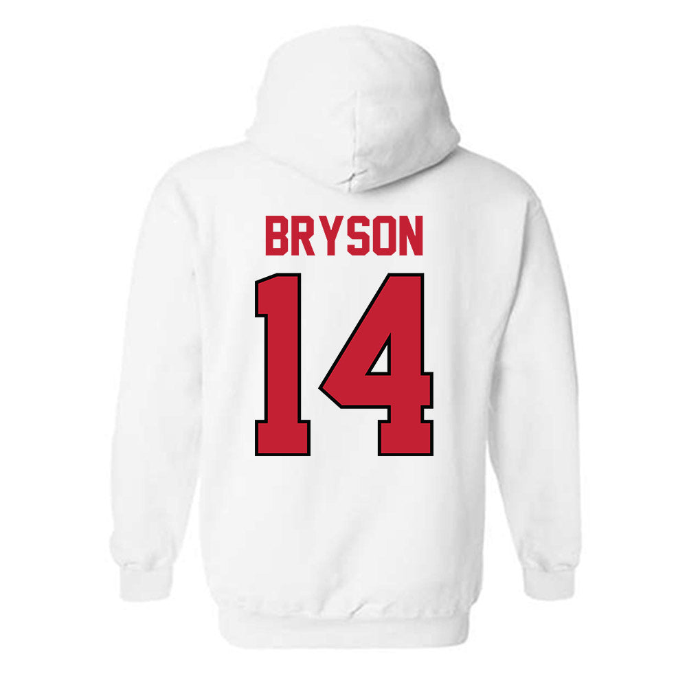 Georgia - NCAA Women's Volleyball : Emma Bryson - Classic Shersey Hooded Sweatshirt-1