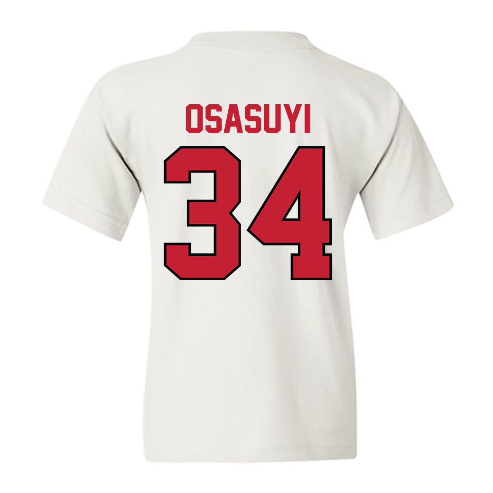 Georgia - NCAA Men's Basketball : Andrew Osasuyi - Classic Shersey Youth T-Shirt-1