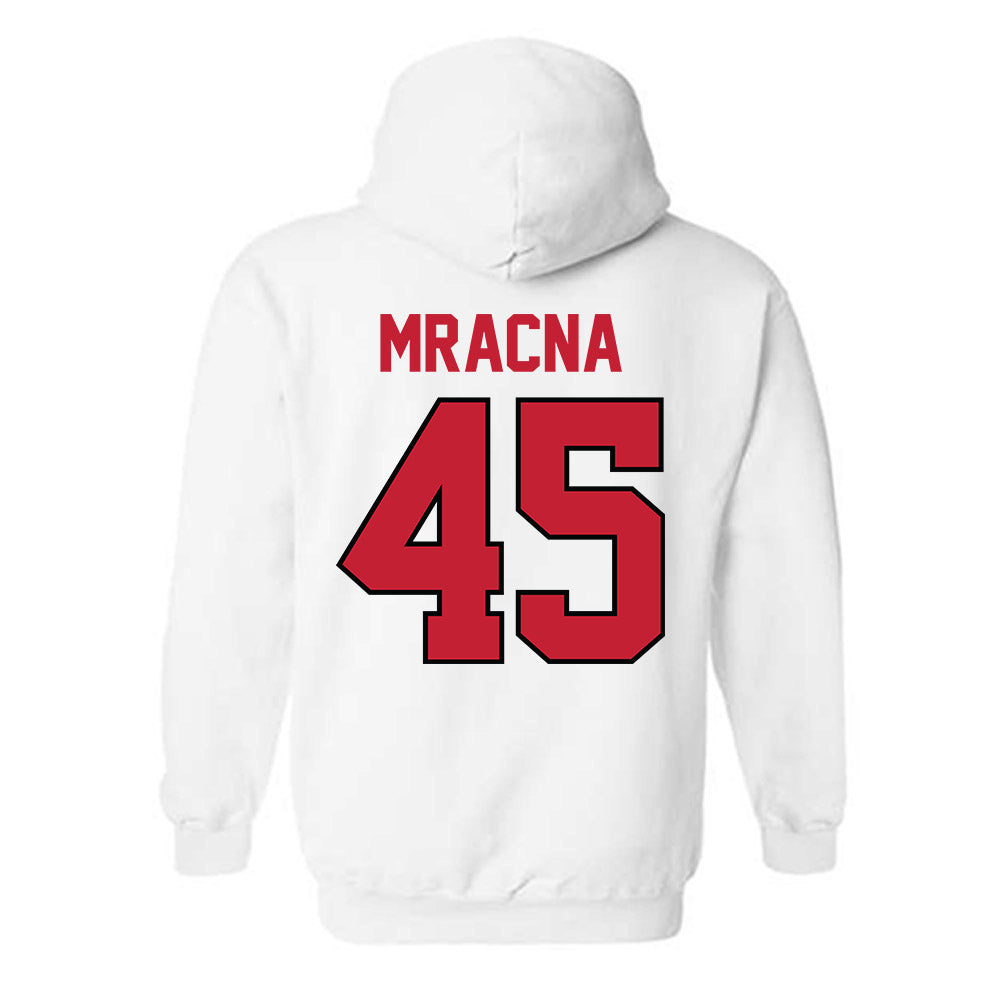 Georgia - NCAA Baseball : Christian Mracna - Classic Shersey Hooded Sweatshirt-1