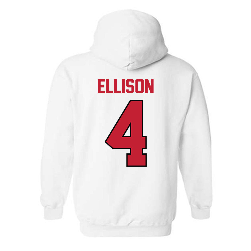 Georgia - NCAA Softball : Tyler Ellison - Classic Shersey Hooded Sweatshirt-1