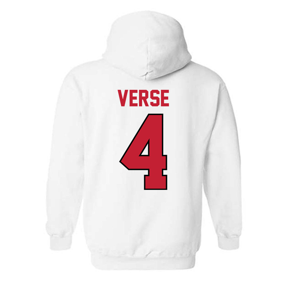 Georgia - NCAA Women's Basketball : Miyah Verse - Classic Shersey Hooded Sweatshirt-1