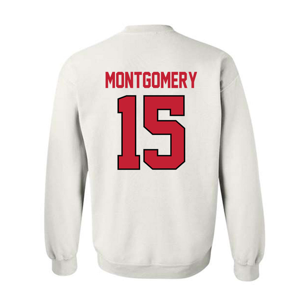 Georgia - NCAA Football : Ryan Montgomery - Classic Shersey Crewneck Sweatshirt-1