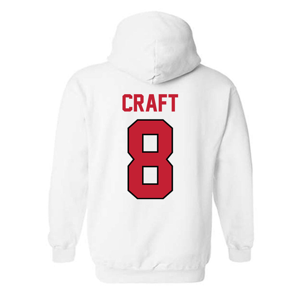 Georgia - NCAA Women's Basketball : Zhen Craft - Classic Shersey Hooded Sweatshirt-1