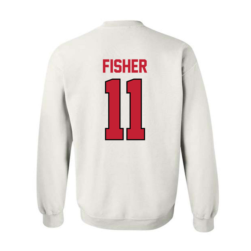 Georgia - NCAA Softball : Addisen Fisher - Classic Shersey Crewneck Sweatshirt-1