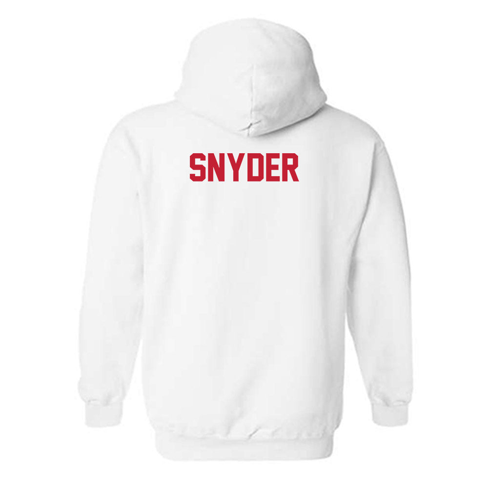 Georgia - NCAA Women's Gymnastics : Holly Snyder - Classic Shersey Hooded Sweatshirt-1