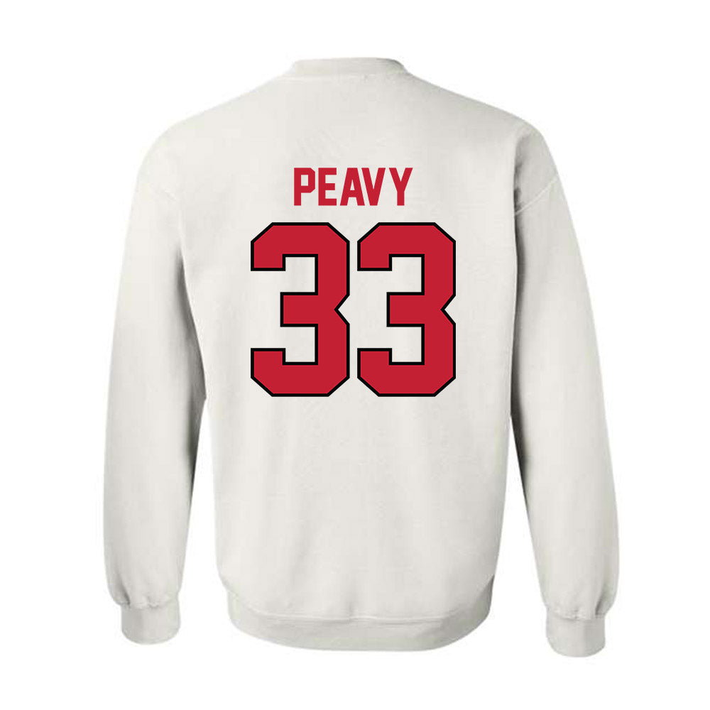 Georgia - NCAA Baseball : Jackson Peavy - Classic Shersey Crewneck Sweatshirt-1