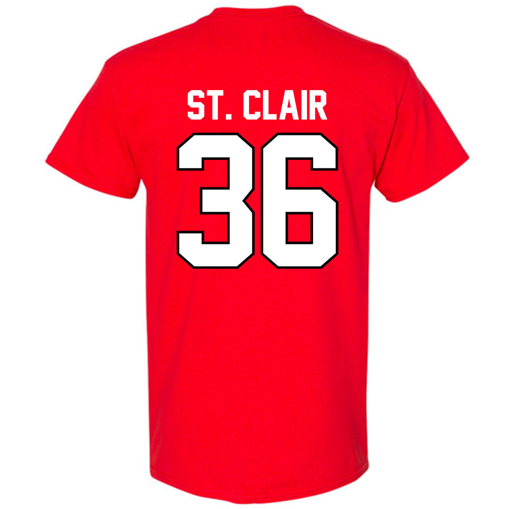 Georgia - NCAA Football : Jackson St. Clair - Classic Shersey T-Shirt-1