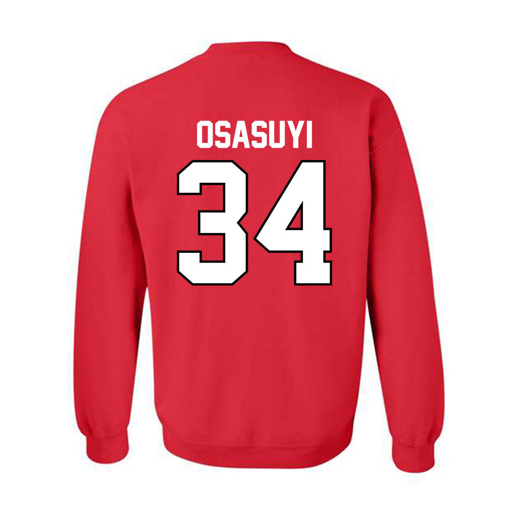 Georgia - NCAA Men's Basketball : Andrew Osasuyi - Classic Shersey Crewneck Sweatshirt-1