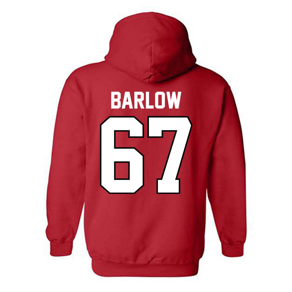 Georgia - NCAA Football : Clinton Barlow - Classic Shersey Hooded Sweatshirt-1