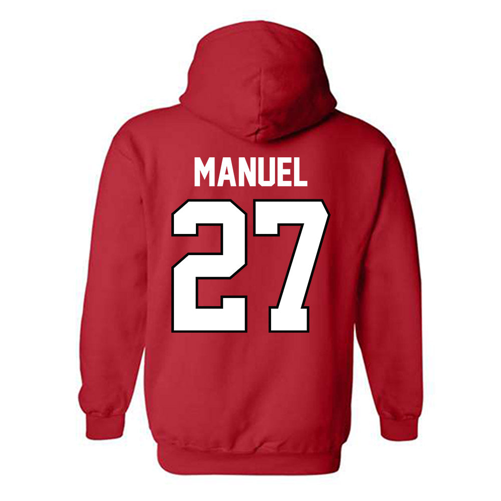 Georgia - NCAA Women's Soccer : Lola Manuel - Classic Shersey Hooded Sweatshirt-1