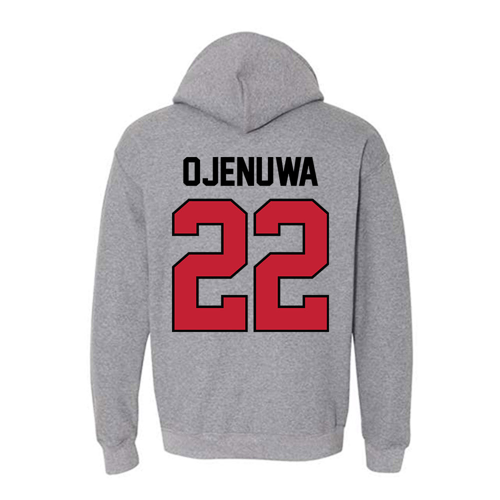 Georgia - NCAA Women's Basketball : Vera Ojenuwa - Classic Shersey Hooded Sweatshirt-1