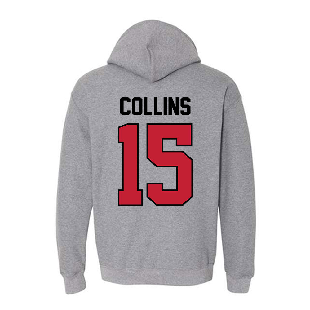 Georgia - NCAA Women's Volleyball : Marin Collins - Classic Shersey Hooded Sweatshirt-1