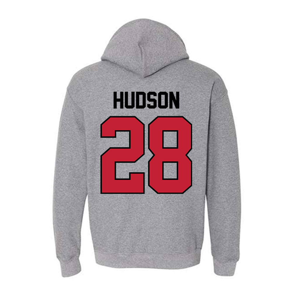 Georgia - NCAA Baseball : Brennan Hudson - Classic Shersey Hooded Sweatshirt-1
