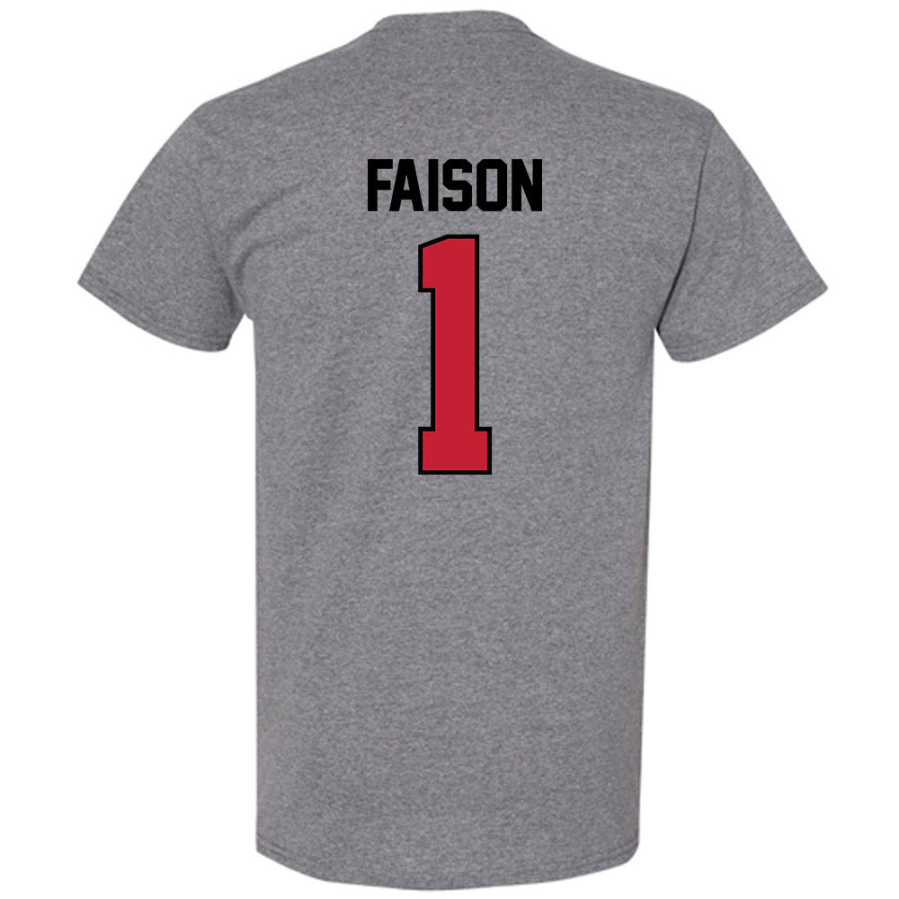 Georgia - NCAA Women's Basketball : Jocelyn Faison - Classic Shersey T-Shirt-1