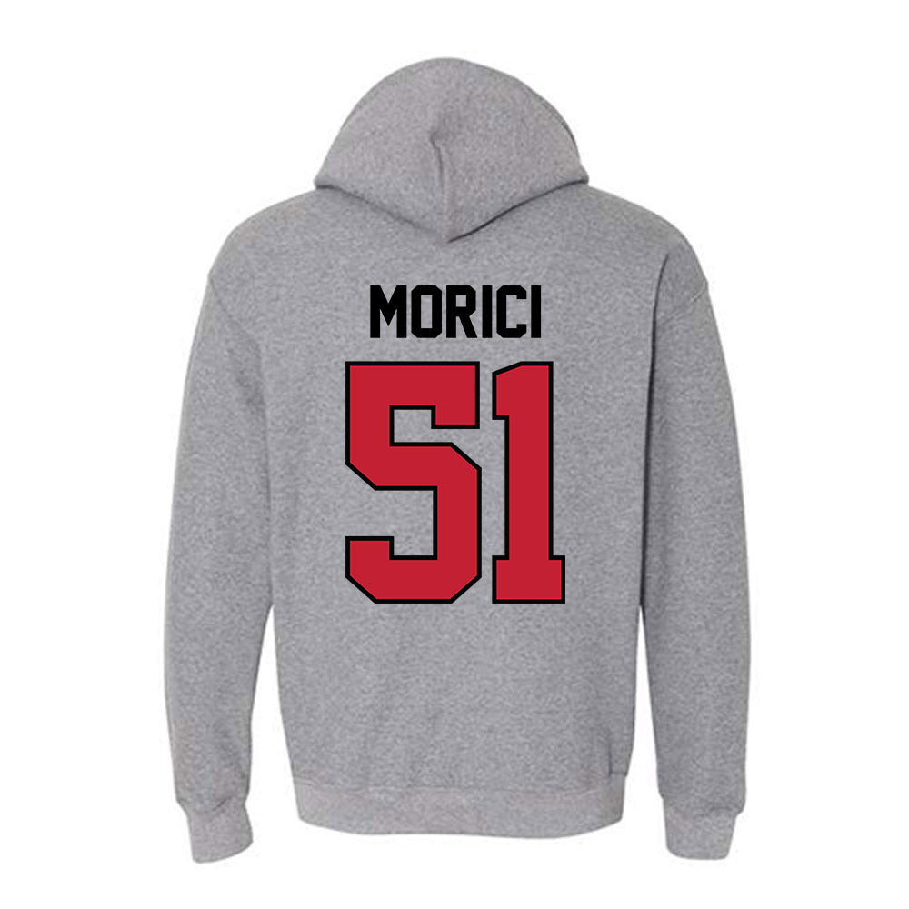 Georgia - NCAA Baseball : Lucas Morici - Classic Shersey Hooded Sweatshirt-1