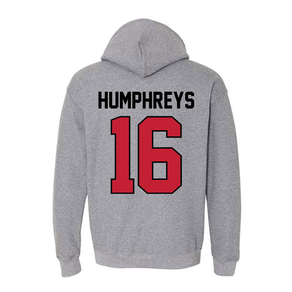 Georgia - NCAA Football : London Humphreys - Classic Shersey Hooded Sweatshirt-1