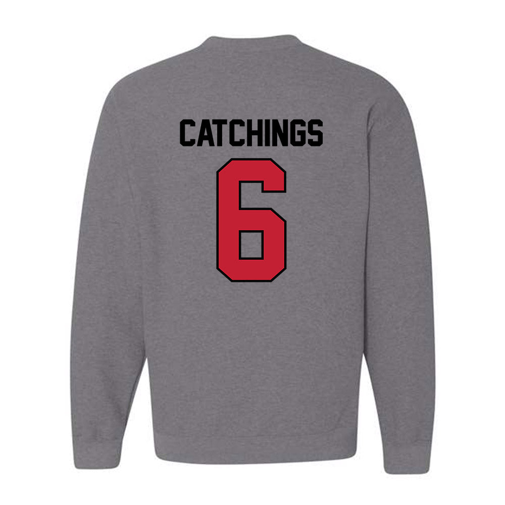 Georgia - NCAA Men's Basketball : Kanon Catchings - Classic Shersey Crewneck Sweatshirt-1