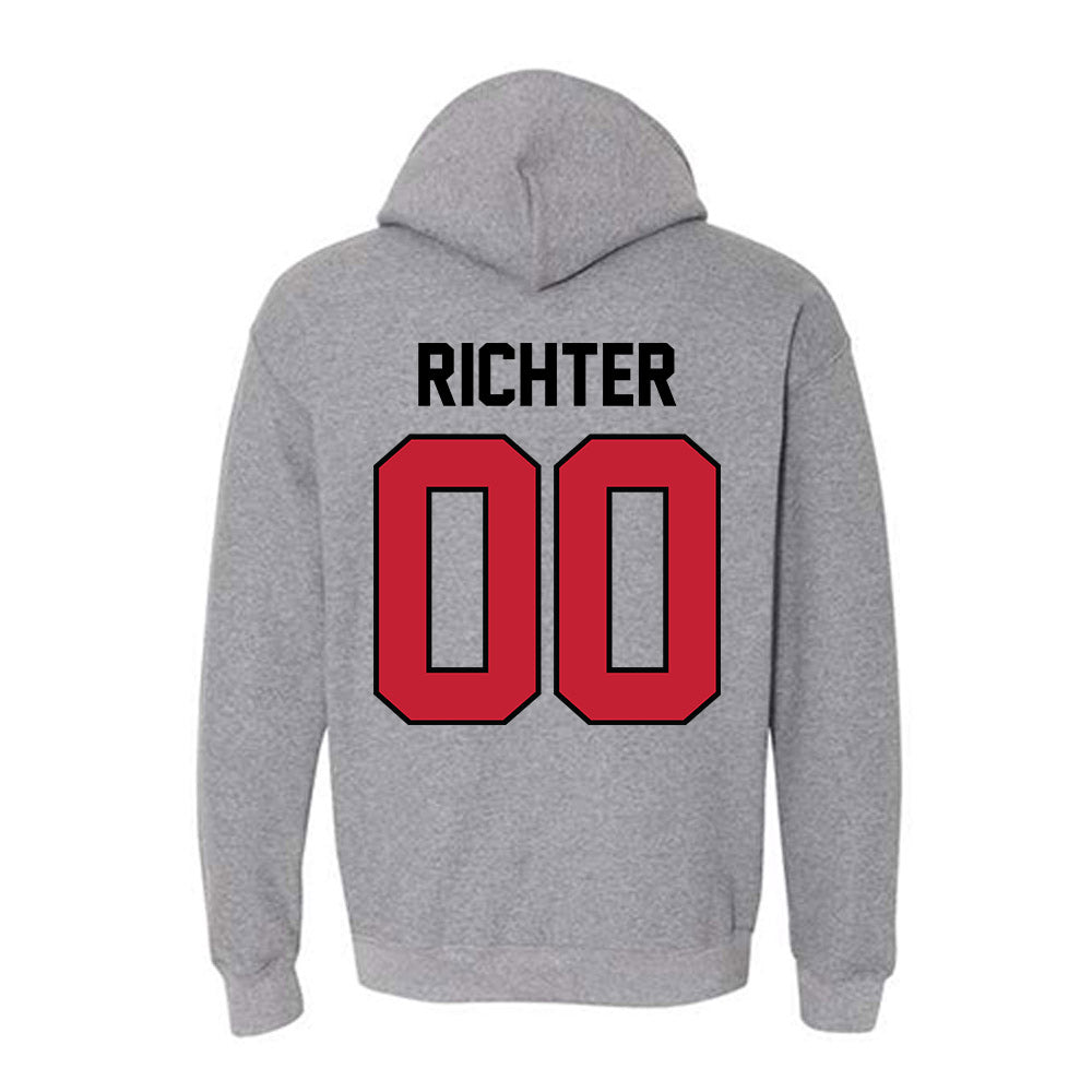 Georgia - NCAA Women's Volleyball : Alex richter - Classic Shersey Hooded Sweatshirt-1