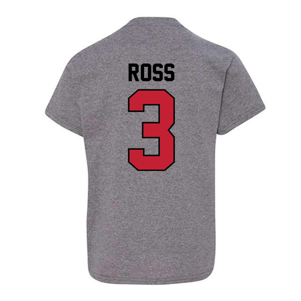 Georgia - NCAA Men's Basketball : Jordan Ross - Classic Shersey Youth T-Shirt-1