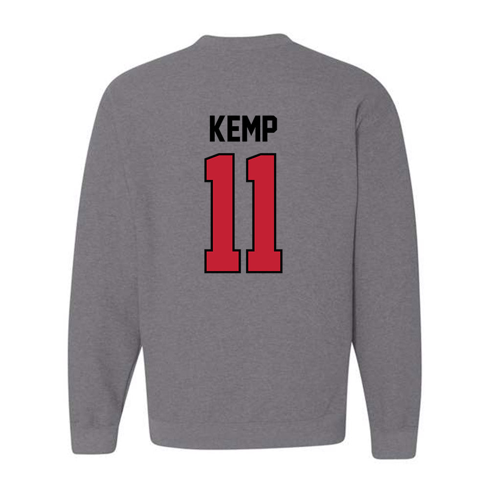 Georgia - NCAA Women's Volleyball : Kendal Kemp - Classic Shersey Crewneck Sweatshirt-1