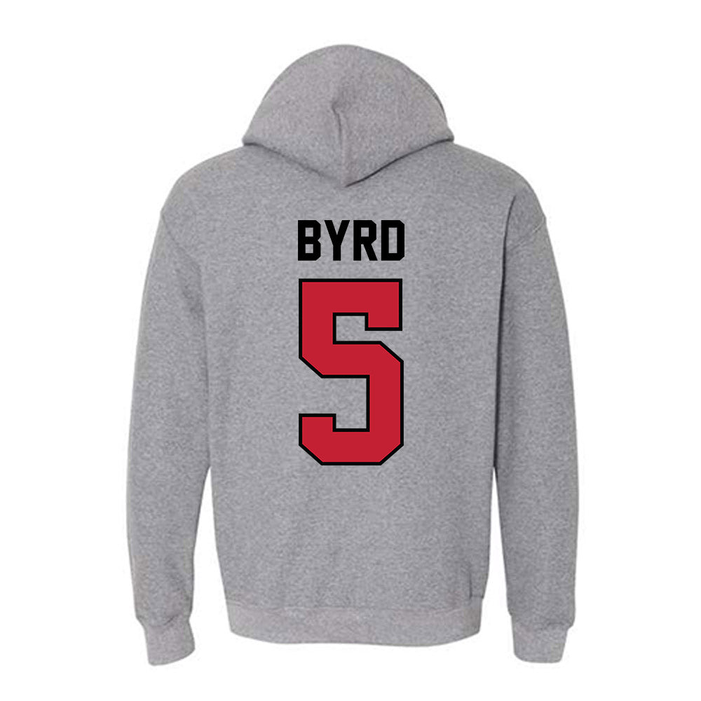 Georgia - NCAA Baseball : Justin Byrd - Classic Shersey Hooded Sweatshirt-1