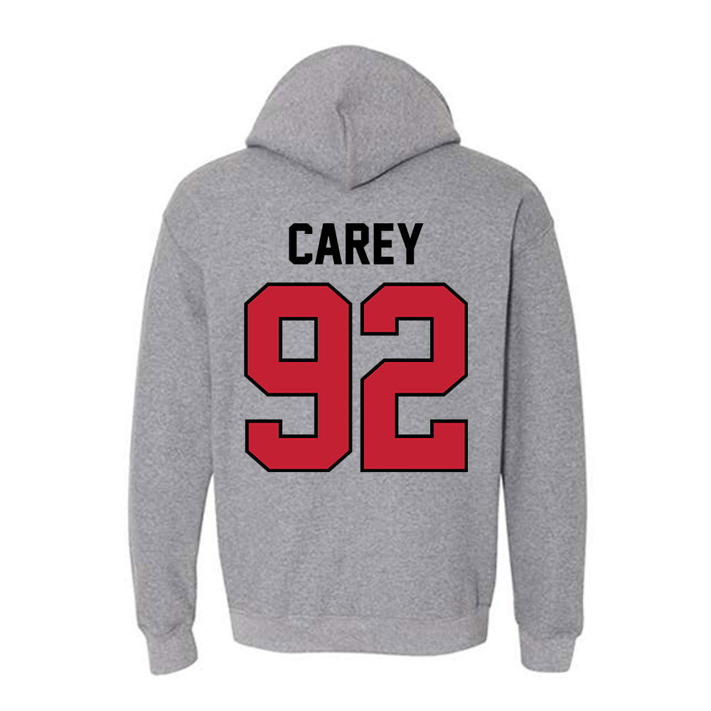 Georgia - NCAA Football : Preston Carey - Classic Shersey Hooded Sweatshirt-1