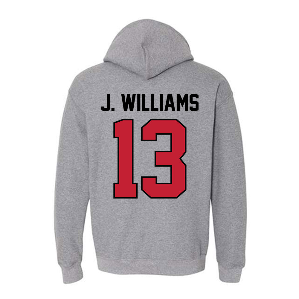 Georgia - NCAA Football : Tyler J. Williams - Classic Shersey Hooded Sweatshirt-1