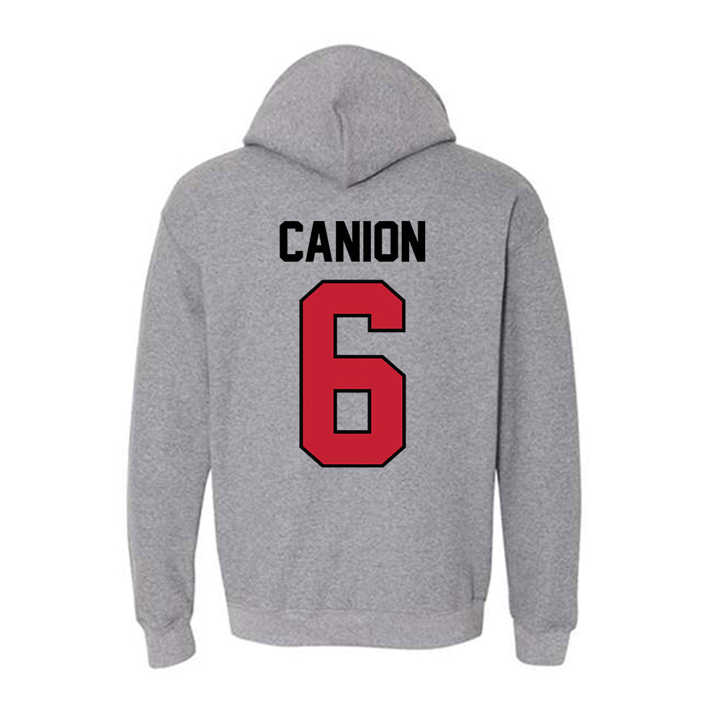 Georgia - NCAA Football : Isiah Canion - Classic Shersey Hooded Sweatshirt-1
