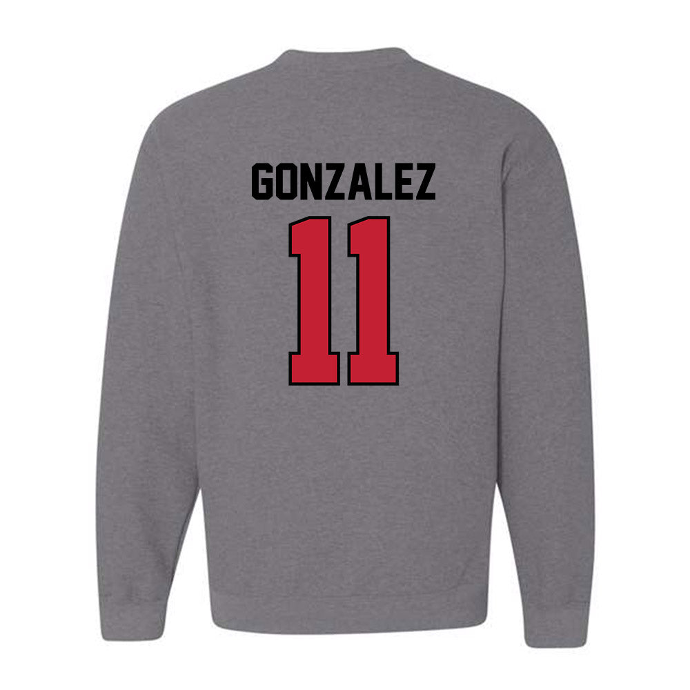 Georgia - NCAA Women's Basketball : Enjulina Gonzalez - Classic Shersey Crewneck Sweatshirt-1