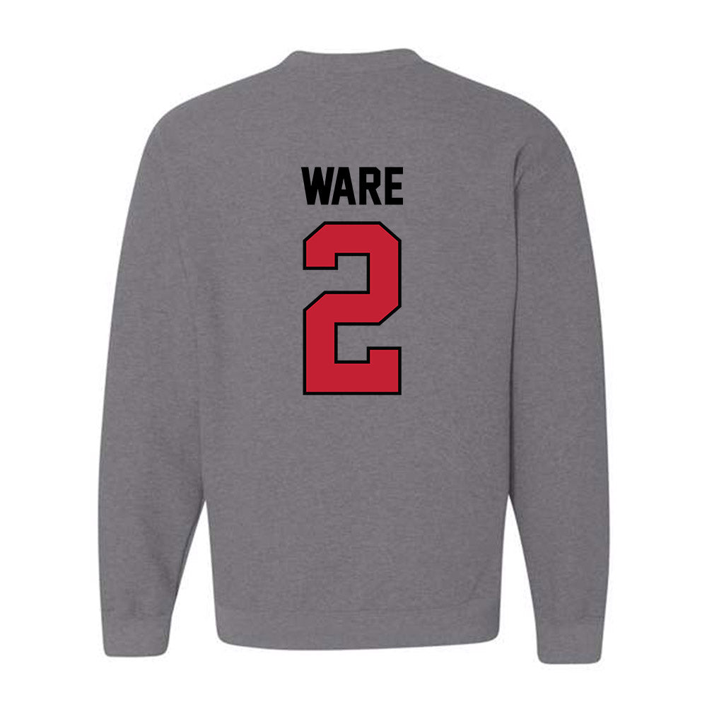 Georgia - NCAA Women's Basketball : Harmonie Ware - Classic Shersey Crewneck Sweatshirt-1