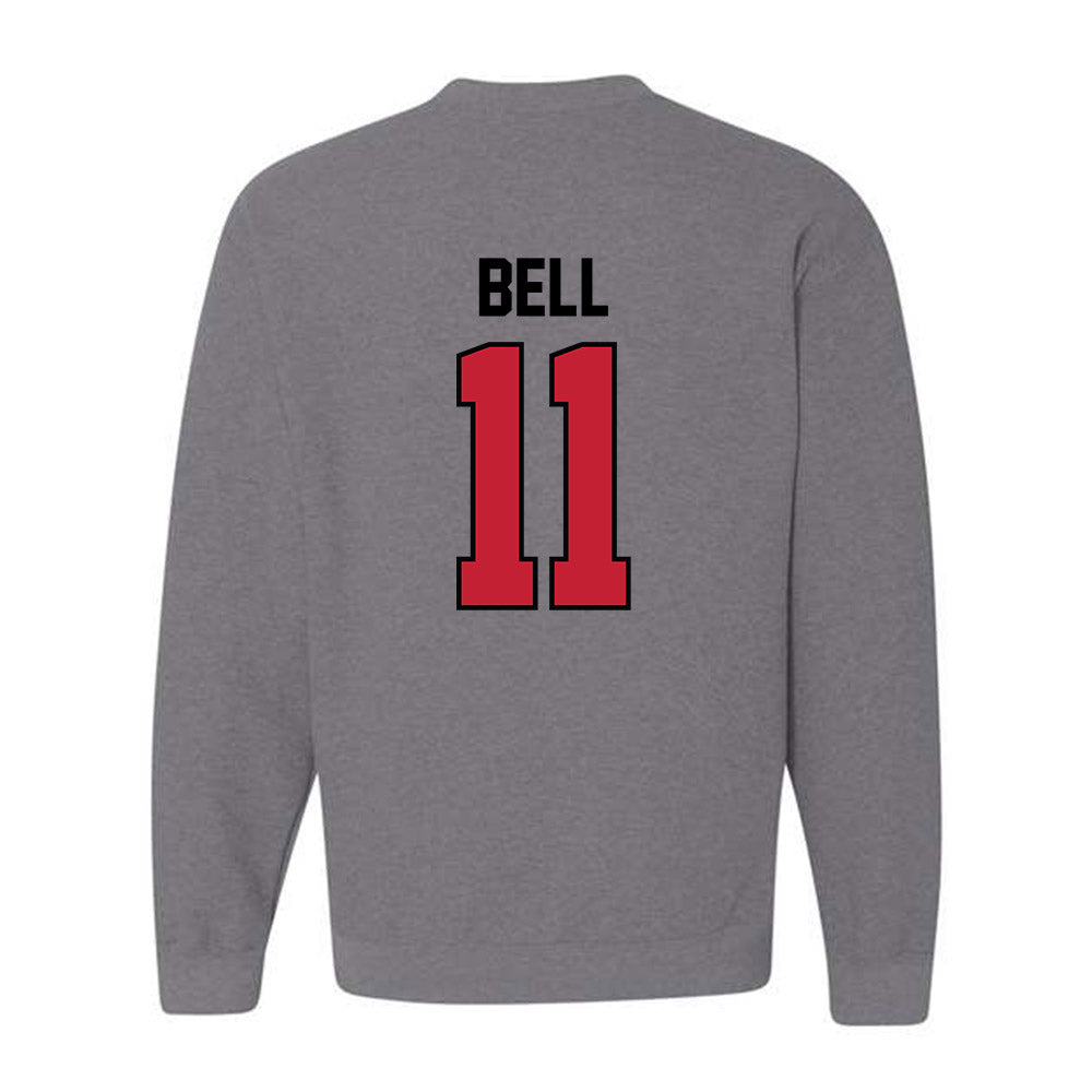 Georgia - NCAA Football : Jeremy Bell - Classic Shersey Crewneck Sweatshirt-1