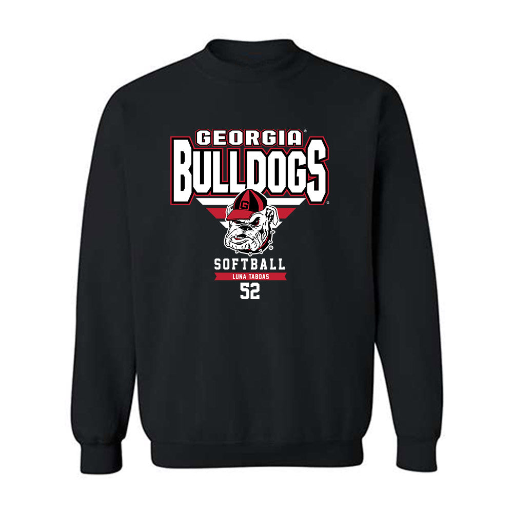 Georgia - NCAA Softball : Luna Taboas - Classic Fashion Shersey Crewneck Sweatshirt-0